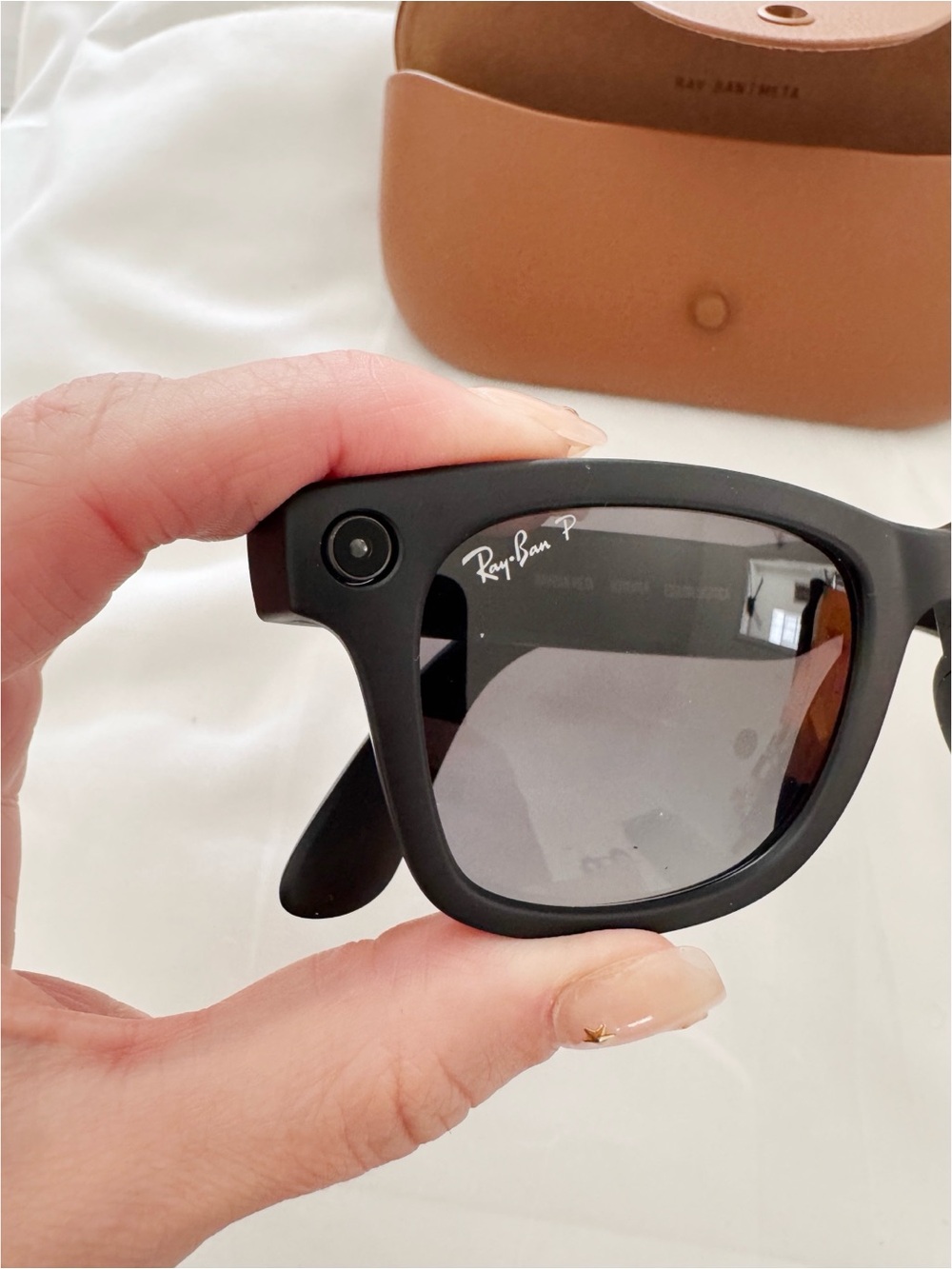 Ray-Ban META Black Polarized Sunglasses - Picture 6 of 6